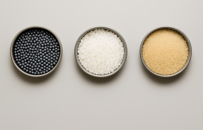 Why is steel shot the best material for metalworking?