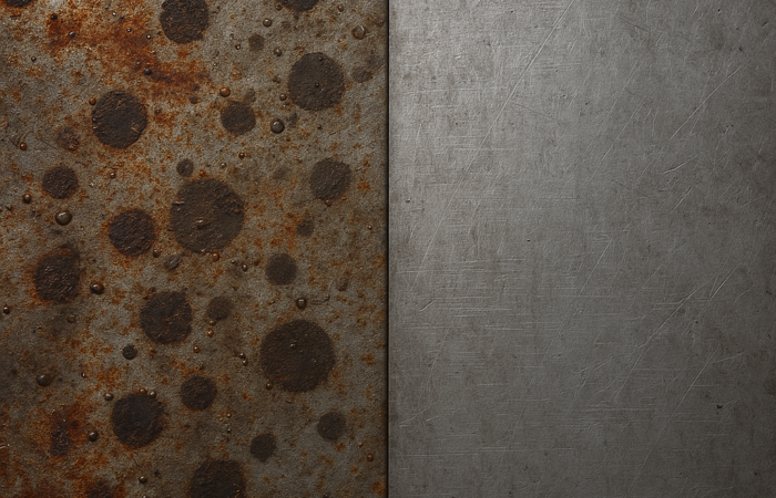 Zanieczyszczenia powierzchni metalowych – jak je skutecznie usuwać?
