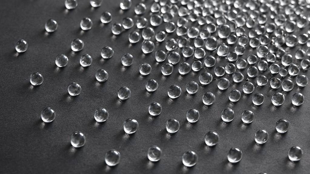 Glass beads abrasive blasting media