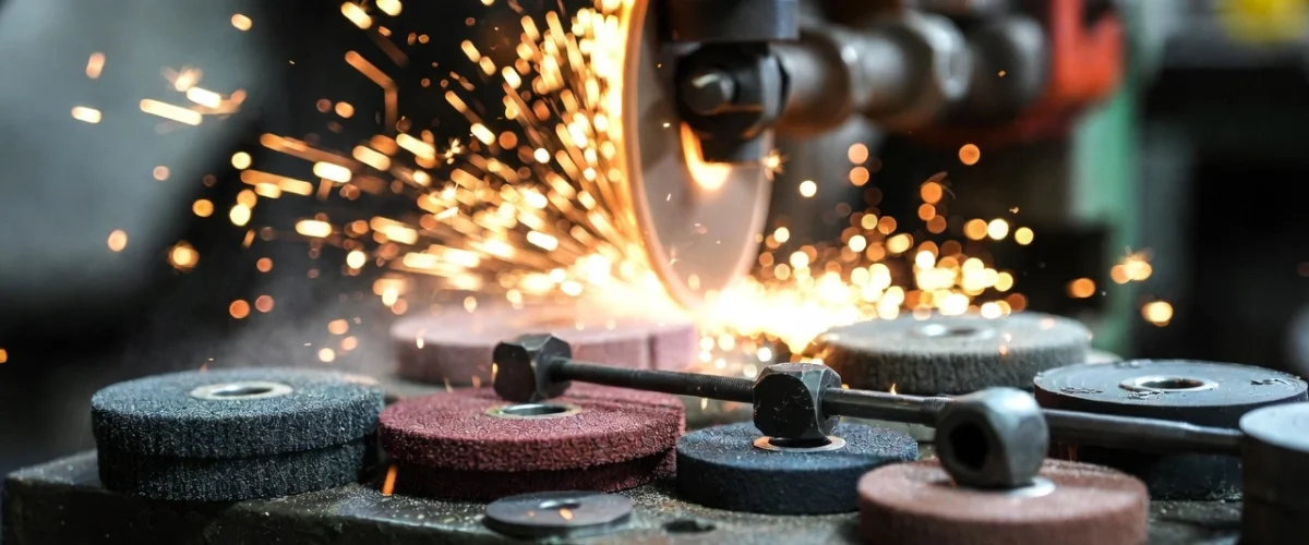 Professional abrasive tools for surface preparation and finishing – grinding discs, sanding belts, and industrial materials