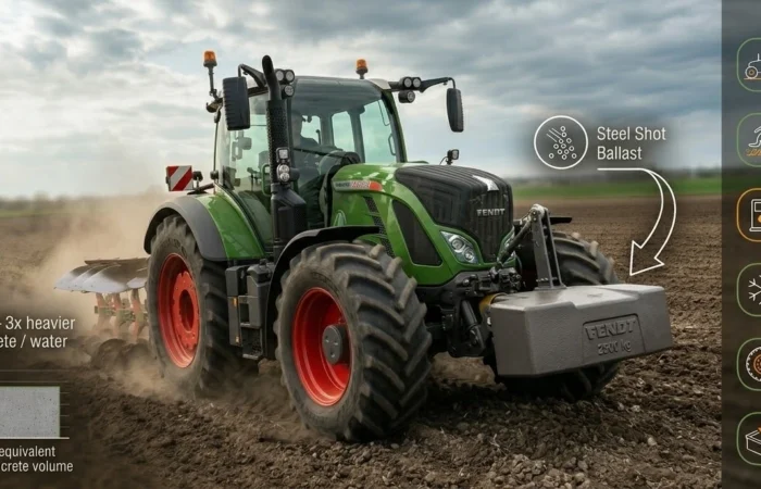 Stahlgranulat als Ballast in der Industrie